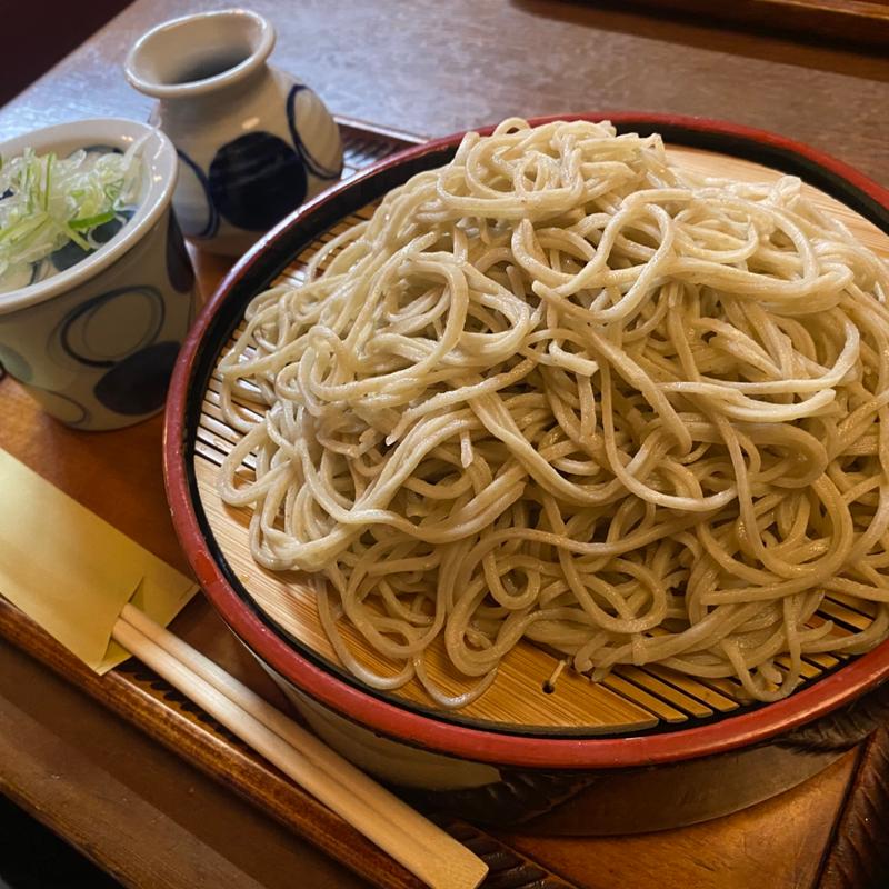 盛りそば　大盛(松月庵)
