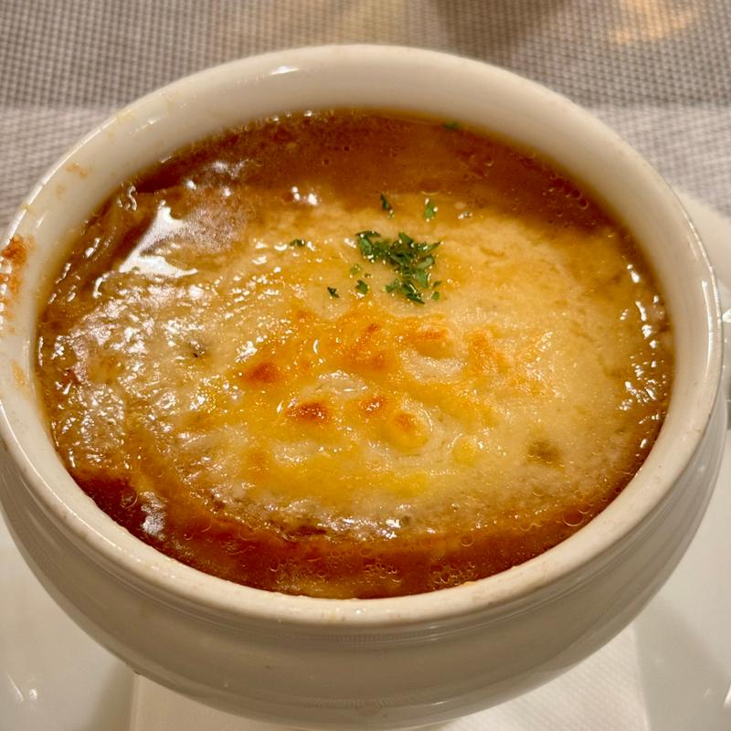 オニオンスープ(たけし亭)