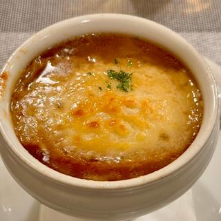 オニオンスープ(たけし亭)