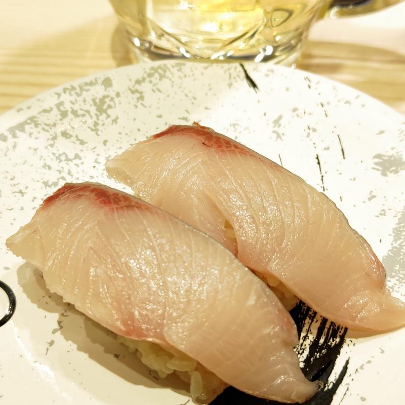 寒ぶり(回転寿司みさき イオンフードスタイル港南台店)