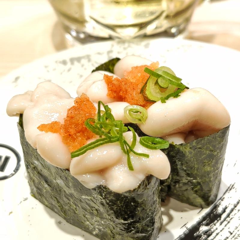 白子軍艦(回転寿司みさき イオンフードスタイル港南台店)