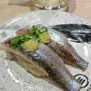 塩〆いわし(回転寿司みさき イオンフードスタイル港南台店)