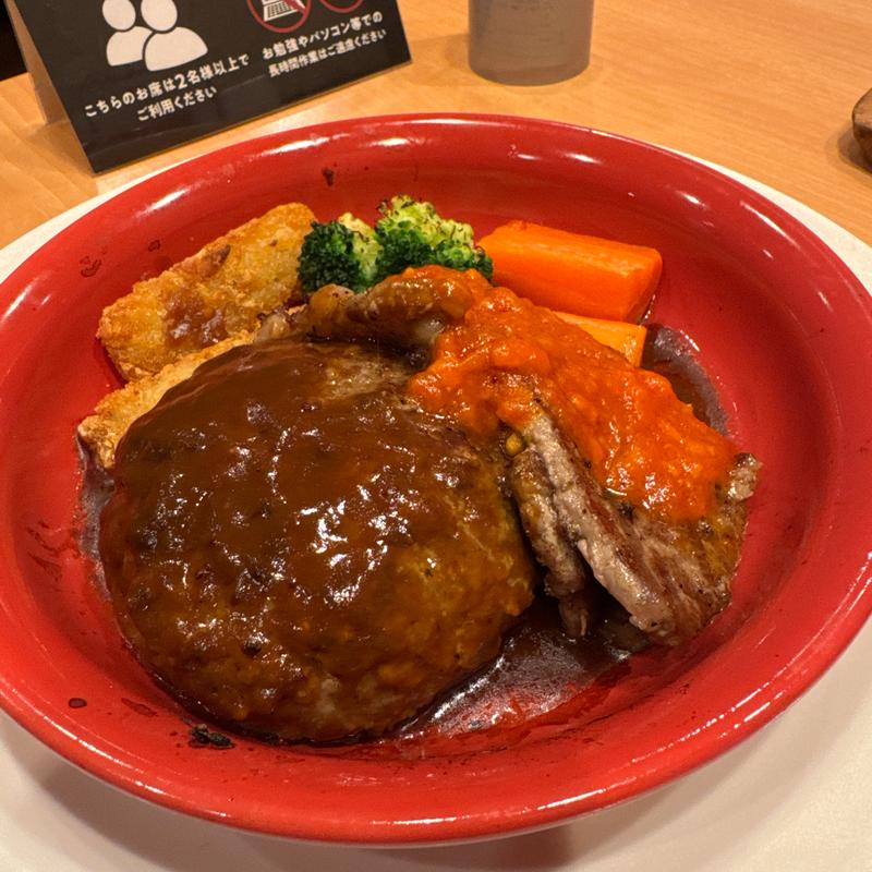 ハンバーグ&カットステーキ(ガスト 西新井店 )