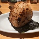 鮎焼きおにぎり(鮎ラーメン＋ 虎ノ門横丁店)