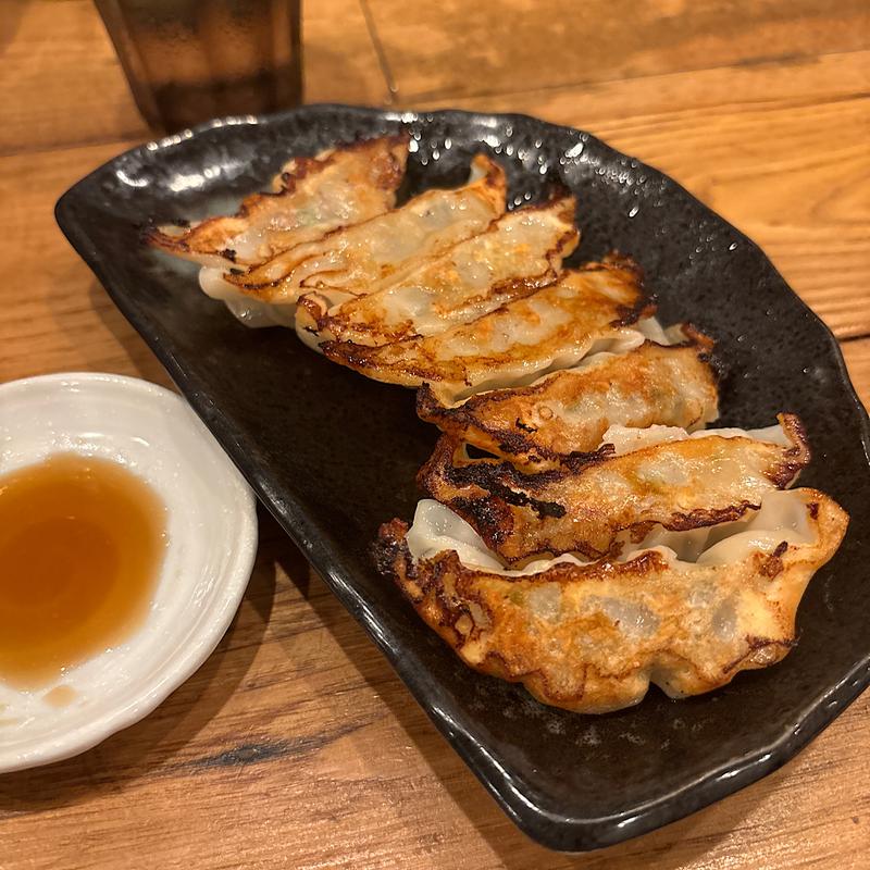 餃子(博多鶏塩らぁめん みやびや)