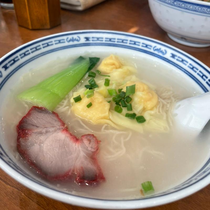 Bセット　香港麺(香港麺 新記)