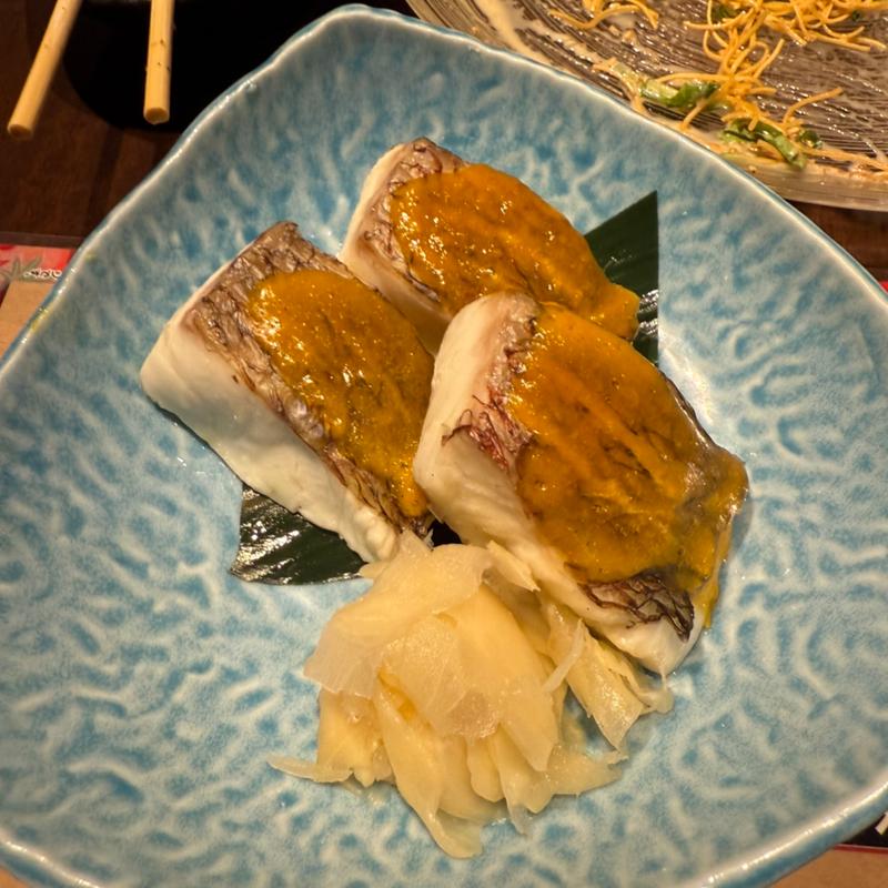 鯛の幽庵焼き(四季邸 日暮里駅前店)