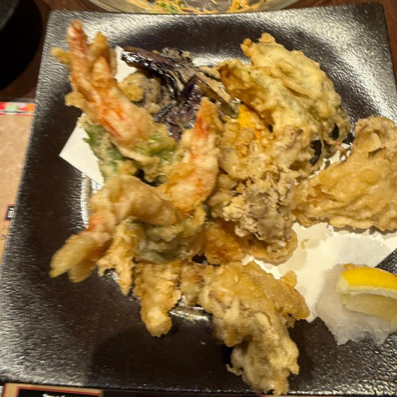 天ぷら盛合せ(四季邸 日暮里駅前店)