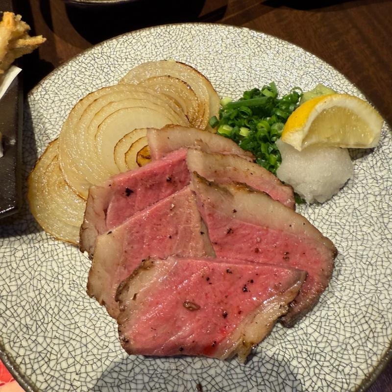 和牛ロース炙り焼き(四季邸 日暮里駅前店)