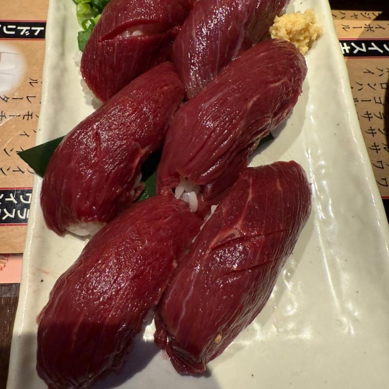 馬肉寿司(四季邸 日暮里駅前店)