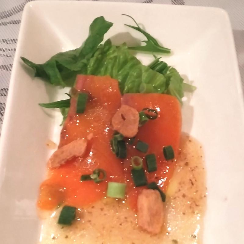 サーモンのカルパッチョ(シーハーズ本店 )