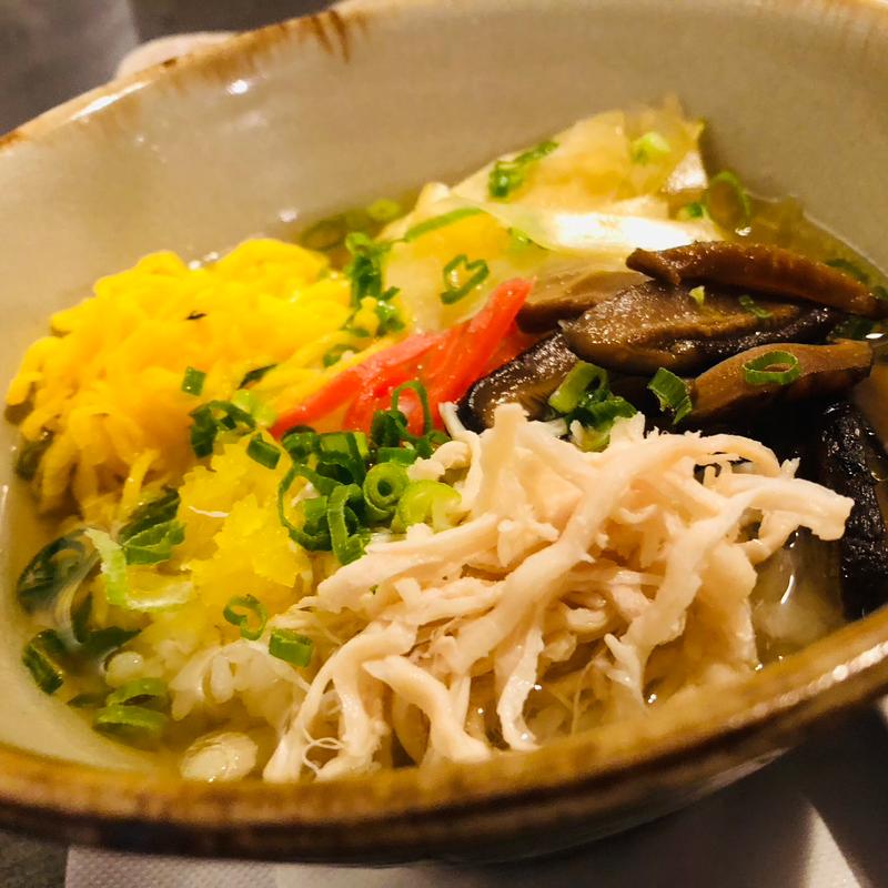 鶏飯セット(鶏飯もとじ)