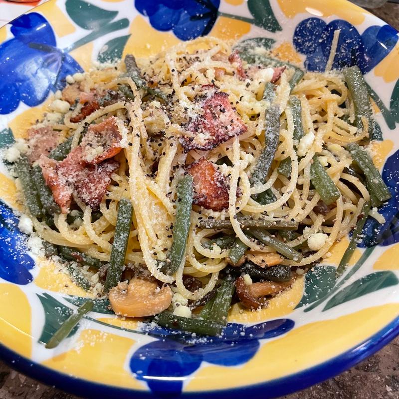 和風山菜スパゲッティ（Bセット）(マンジャーレ )