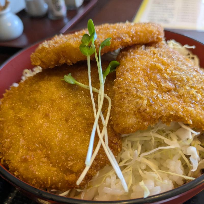 タレカツ丼定食(柚子庵)