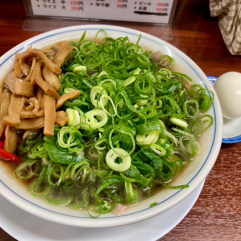 ラーメン＋ネギ＋メンマ(ラーメン 藤 大手筋店 )