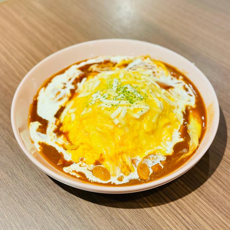 チーズオムライス　デミソース(さかい珈琲 ふじみ野店)