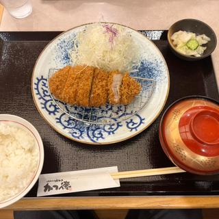 ロースかつランチ(かつ徳 豊平店)