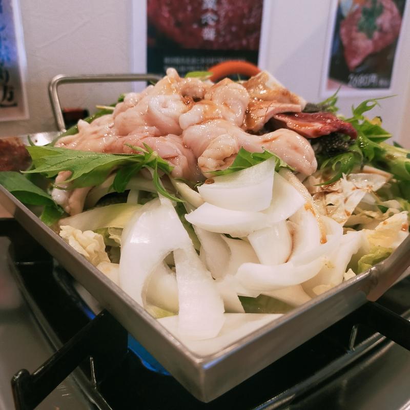 ホルモン鍋盛り合わせ(富鶴 堺泉北店)