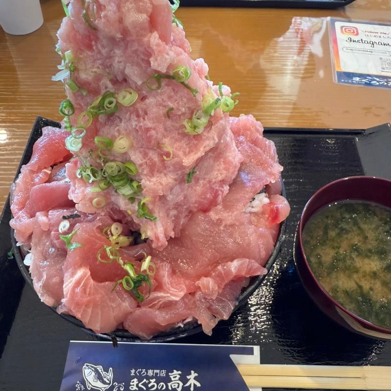 マグロすき身丼(まぐろ専門店 まぐろの高木)