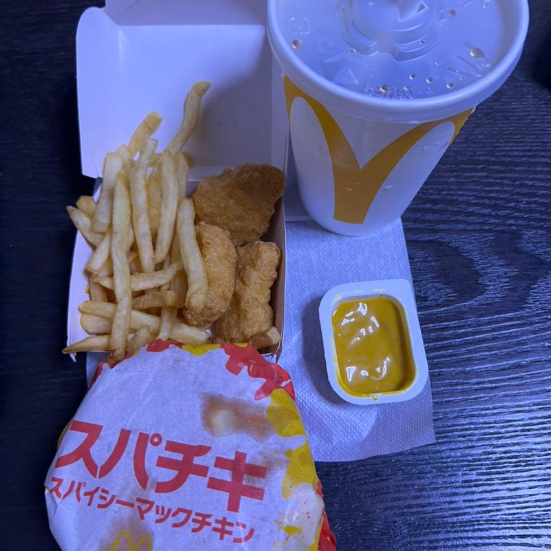 スパチキセット(マクドナルド 保木間店)