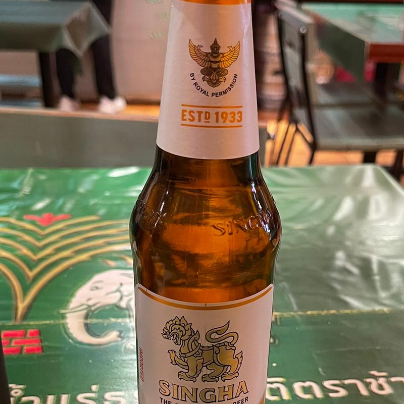 シンハービール(タイ式酒場 アロイチンチン)