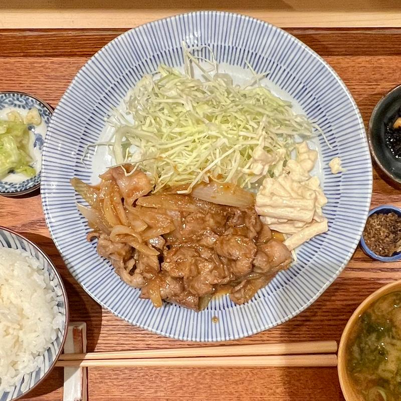 生姜焼定食(dancyu食堂)