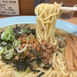 納豆ラーメン 中(屋台とんとんラーメン)