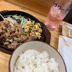 牛焼肉鉄板