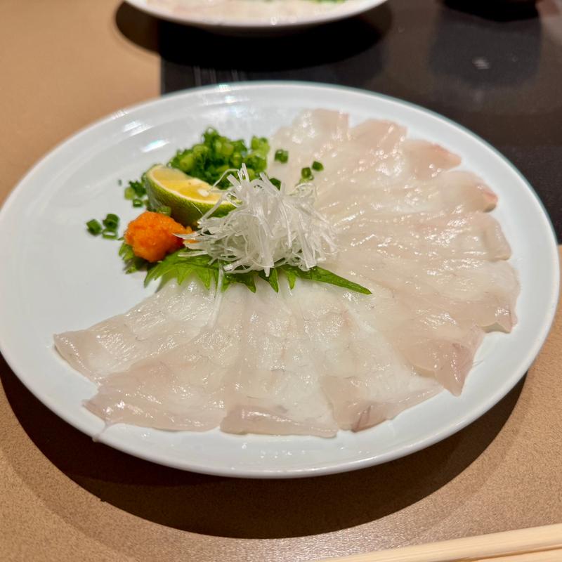 てっさ(玄品ふぐ 石川町の関 （ゲンピンフグ）)