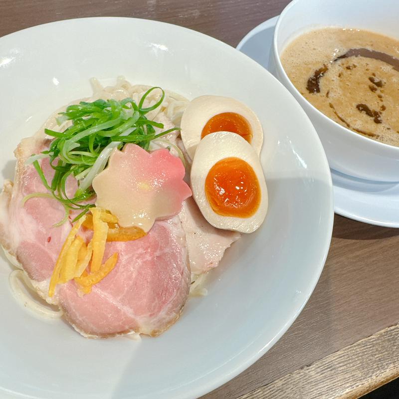 濃厚豚煮込み味噌つけ麺　味玉トッピング(ラーメン家 こゝろ Japanese Noodle cocoro)