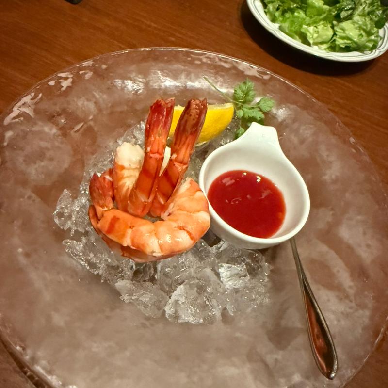 ジャンボシュリンプカクテル(BISTRO STEAK T-bone)