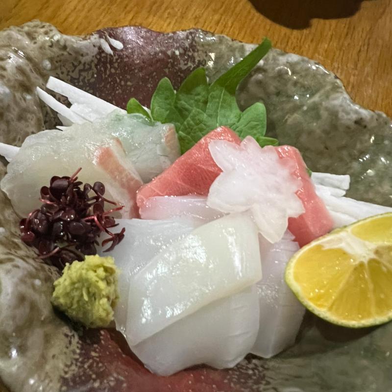 刺身盛り合わせ(よもぎ)