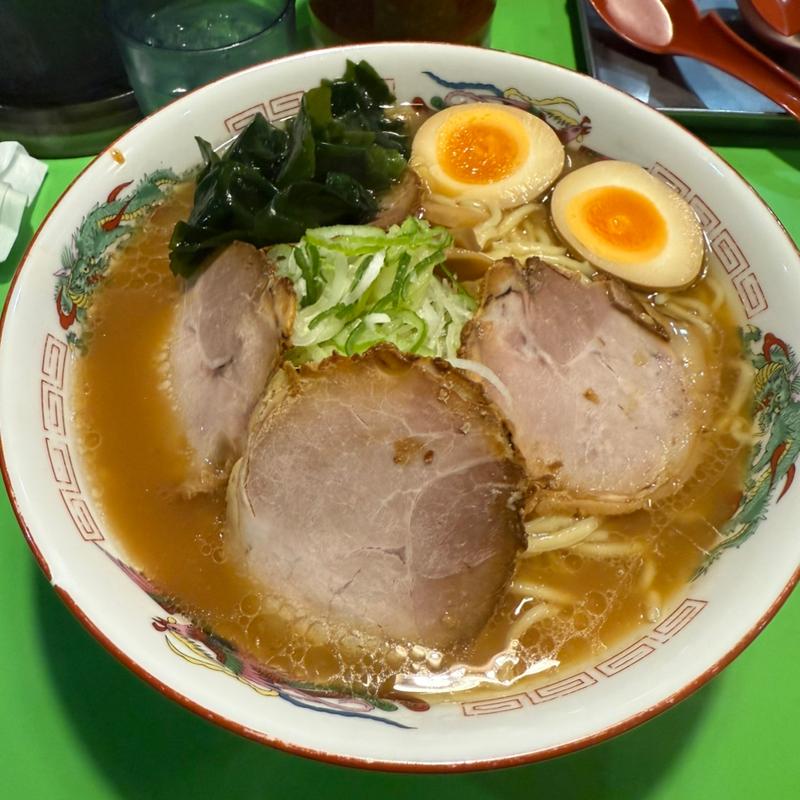 チャーシュー麺W(万楽)