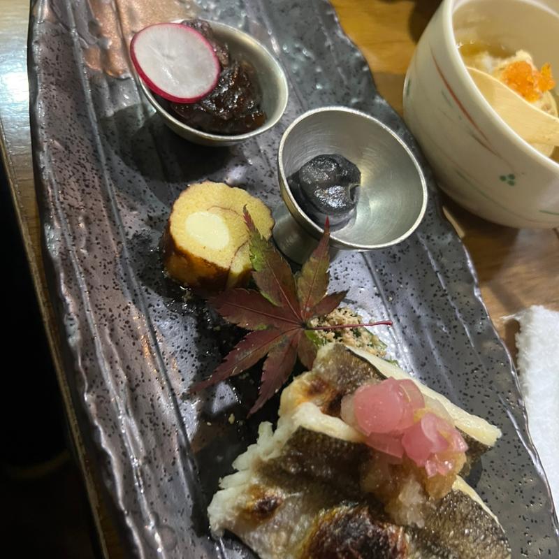 焼き魚(太刀魚)(よもぎ)