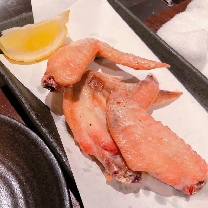 手羽先の唐揚げ(地鶏焼肉 鶏重)