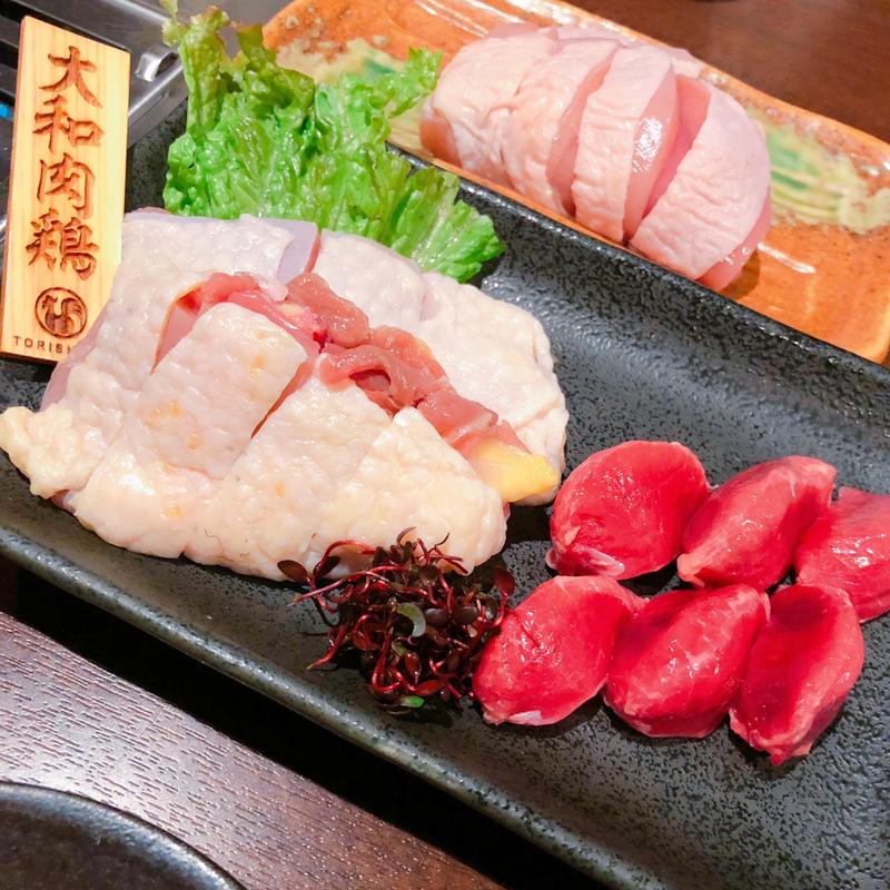 大和肉鶏の焼肉 もも(地鶏焼肉 鶏重)