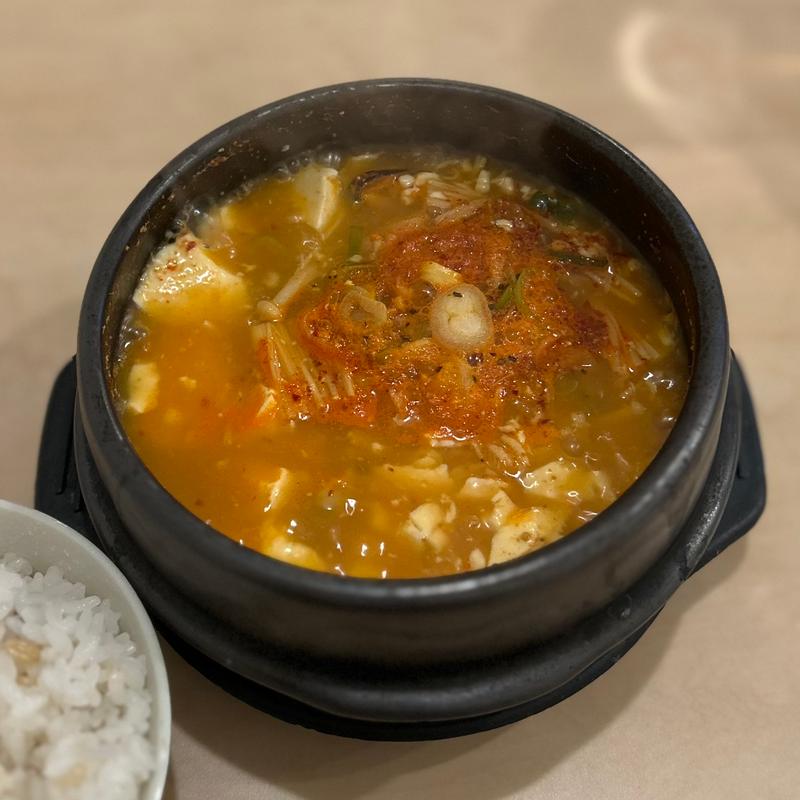 海鮮豆腐チゲ(新代官)