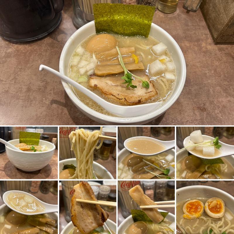 濃厚ホタテそばに味玉(NOODLE VOICE)