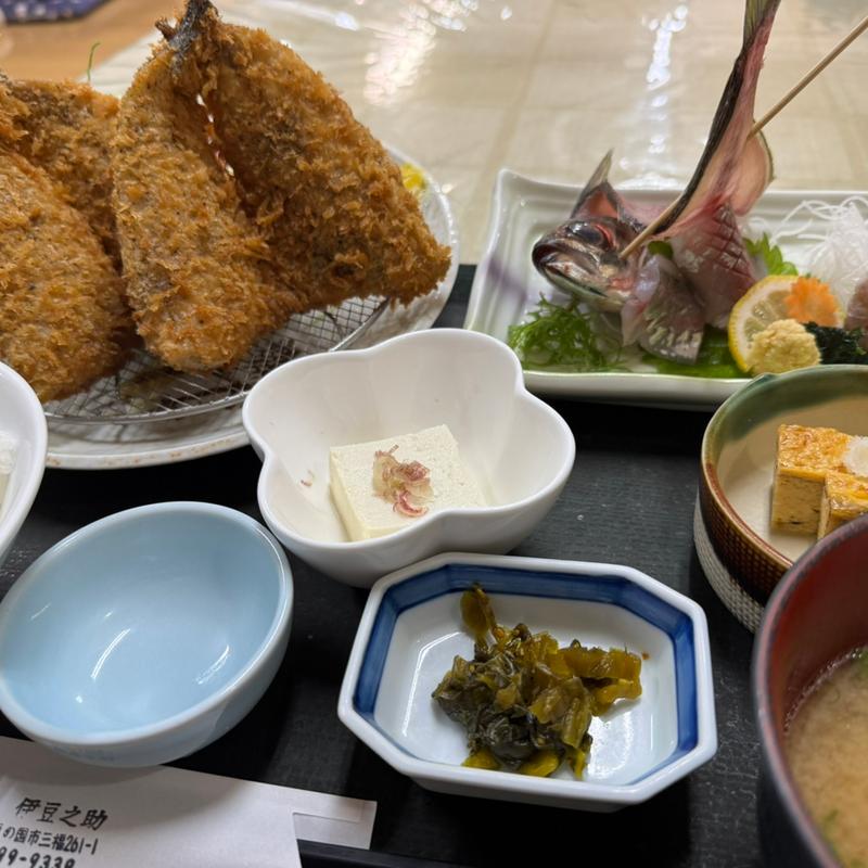 アジアジ定食(伊豆之助 )