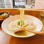 牡蠣そば(並)(華塩)