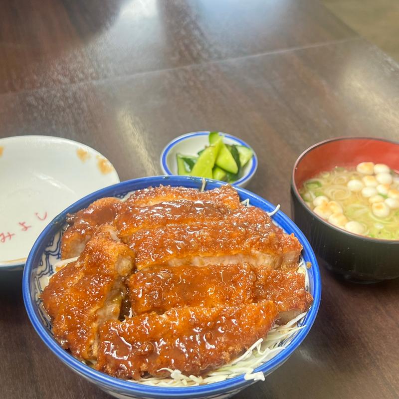 ソースカツ丼(美好食堂)