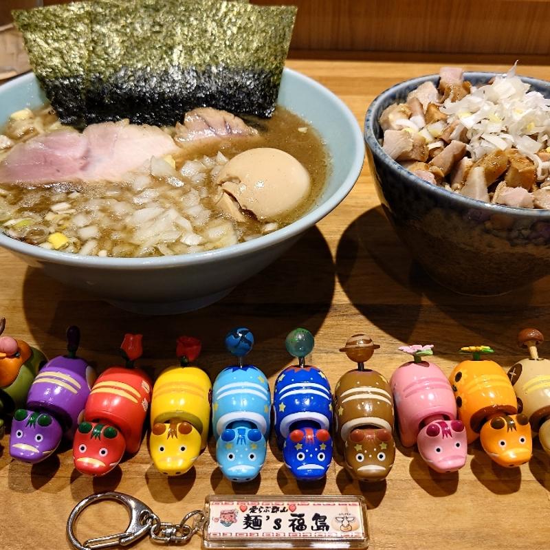 家系塩ラーメン(横浜家系ラーメン龍 郡山店)