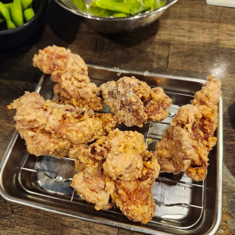 ももからあげ5個(国際通り応援団 大分からあげと鉄板焼 勝男)