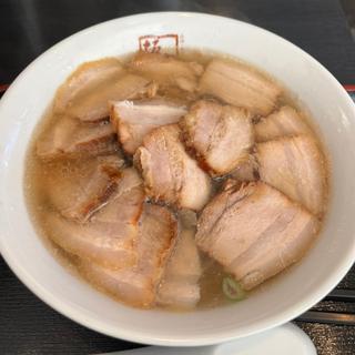 塩味の焼豚ラーメン(喜多方ラーメン坂内 日立鮎川店)