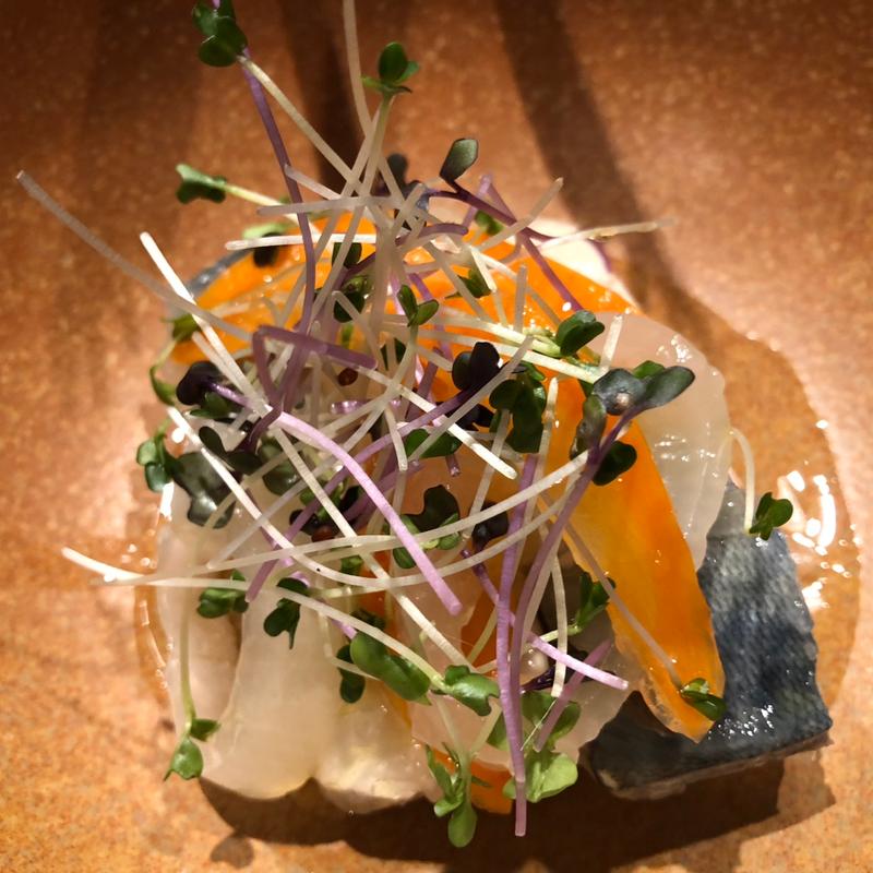 秋さばの冷製白ワイン煮(五本木 AKIMOTO)