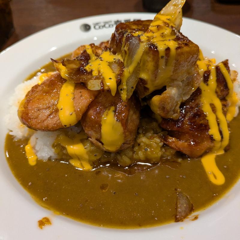 ホロ肉ドカンとBBQカレー 肉塊LEVEL2(CoCo壱番屋 鶴岡道形店 （ココイチバンヤ）)