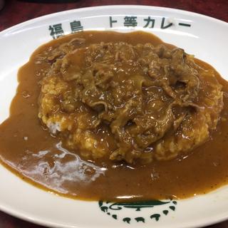 肉盛りビーフカレー(上等カレー堺筋本町ＢＲ店)