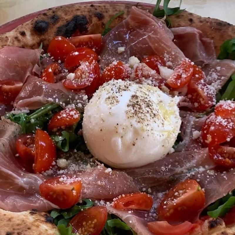 プラッターチーズと生ハム(ナプレ 南青山本店)