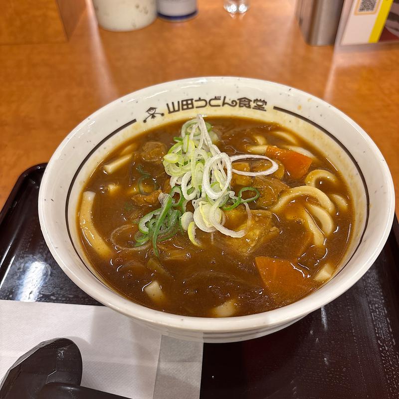 鶏肉の和風カレーうどん(山田うどん食堂 上尾小泉店 )