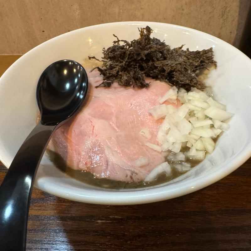 濃厚イカ煮干し蕎麦(麺や空と大地)